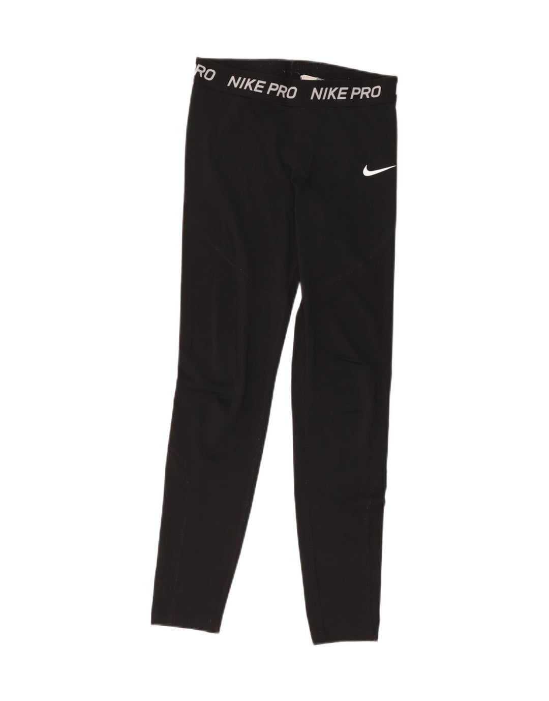Nike Womens Graphic Leggings UK 10 Small Schwarz Polyester