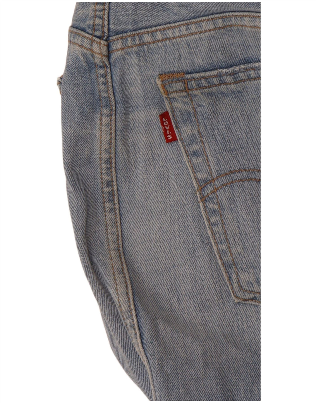 Levi's Damen Mini-Jeansrock W31 Mittelblau