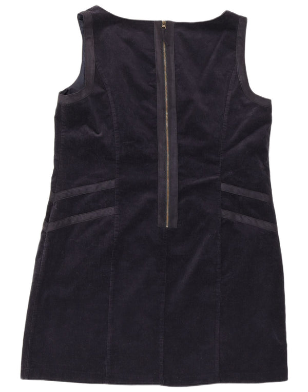 Laura Ashley Damen Ärmelloses Cord-Etuikleid UK 18 XL Marineblau