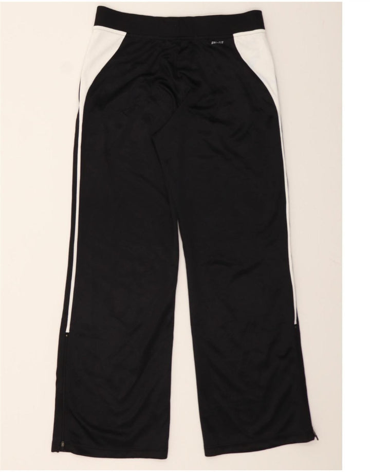 NIKE Mens Dri Fit Tracksuit Trousers Medium  Black Colourblock Polyester Vintage Nike and Second-Hand Nike from Messina Hembry 