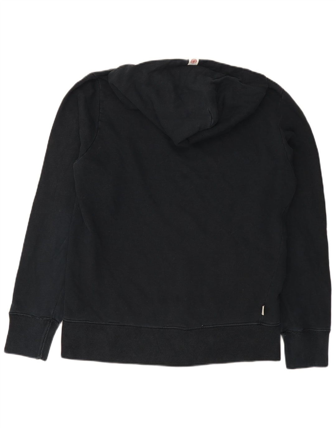 Franklin Marshall Herren-Kapuzenpullover, groß, aus schwarzer Baumwolle