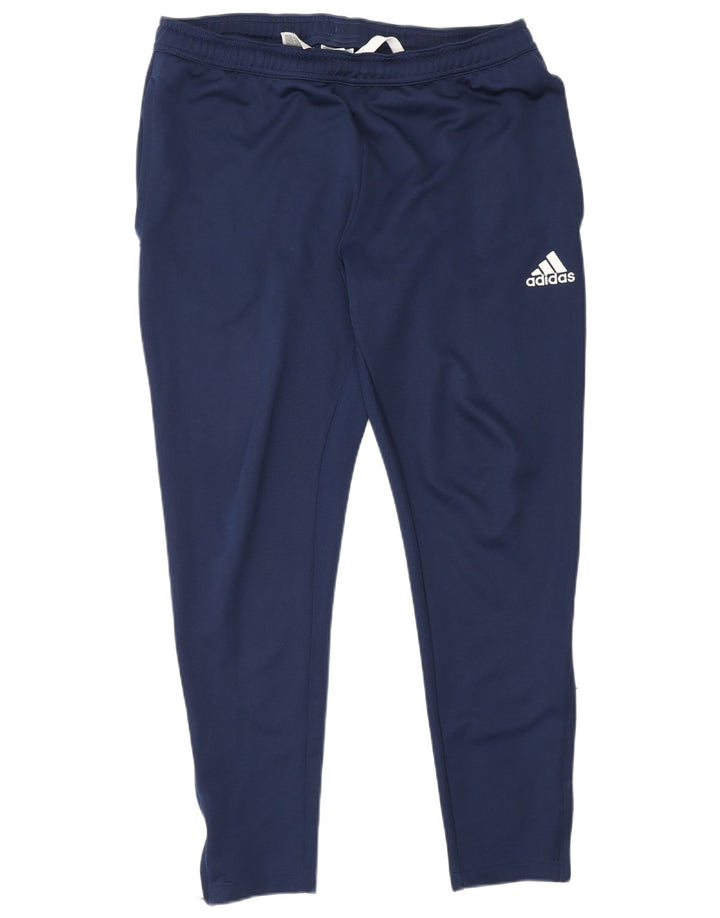 Adidas Herren Aeroready Trainingshose, groß, marineblaues Polyester