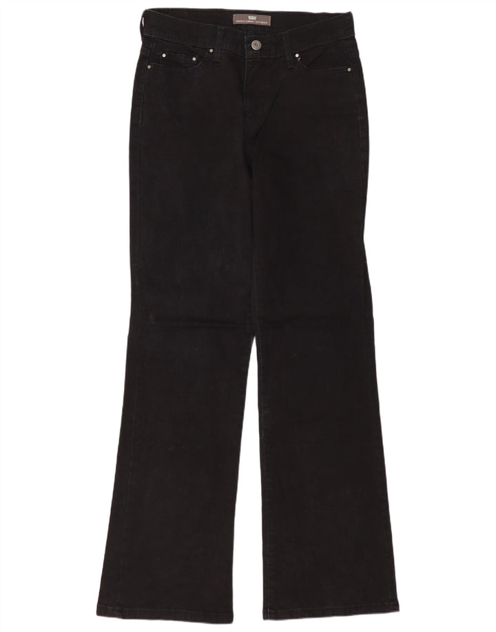 LEVI'S Damen 512 Bootcut Jeans US 6 Medium W28 L31 Schwarz