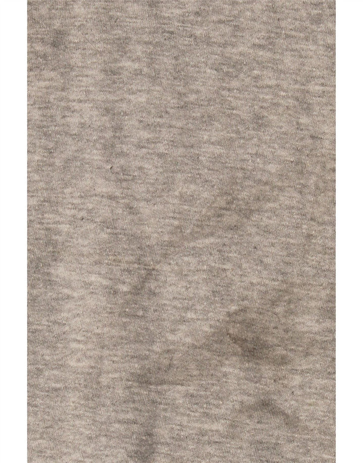 Champion Herren-Sweatshirt-Pullover aus mittelgrauer Baumwolle