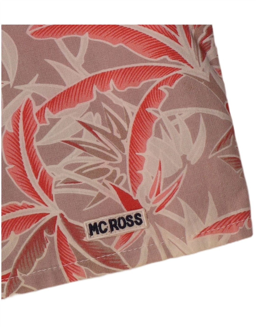 MC ROSS Womens Chino Shorts UK 16 Large  Multicoloured Floral