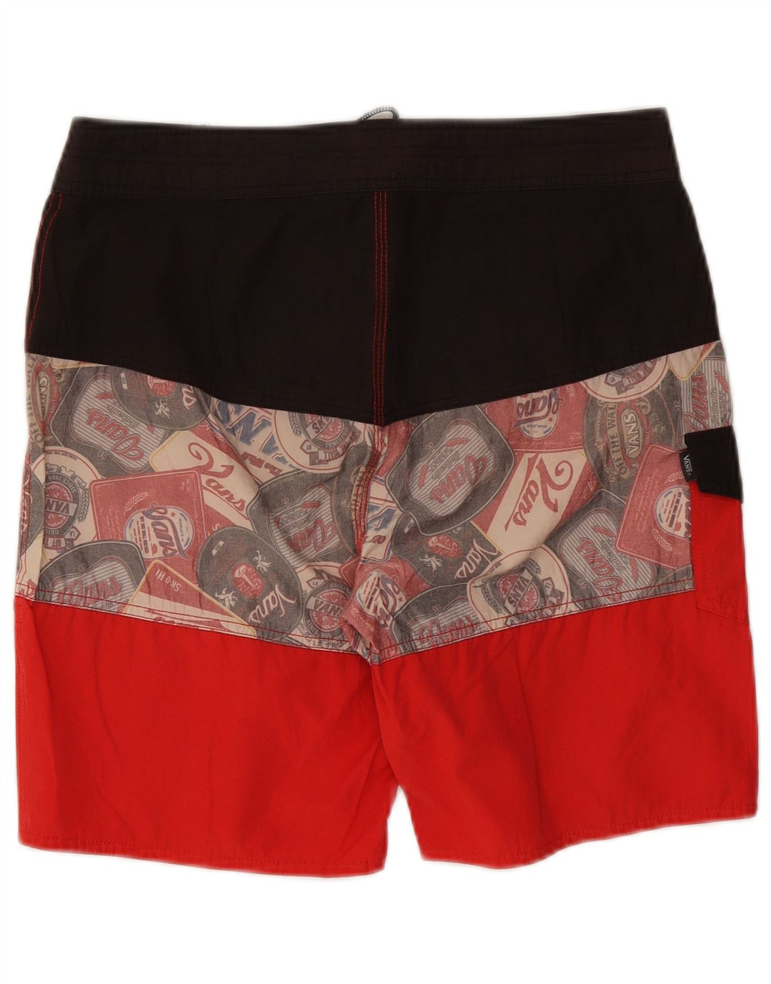 Vans Herren-Badeshorts mit Grafik, mittelgroß, mehrfarbig, Farbblock