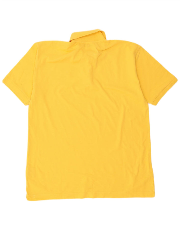 Kappa Herren Poloshirt XL Gelb Baumwolle