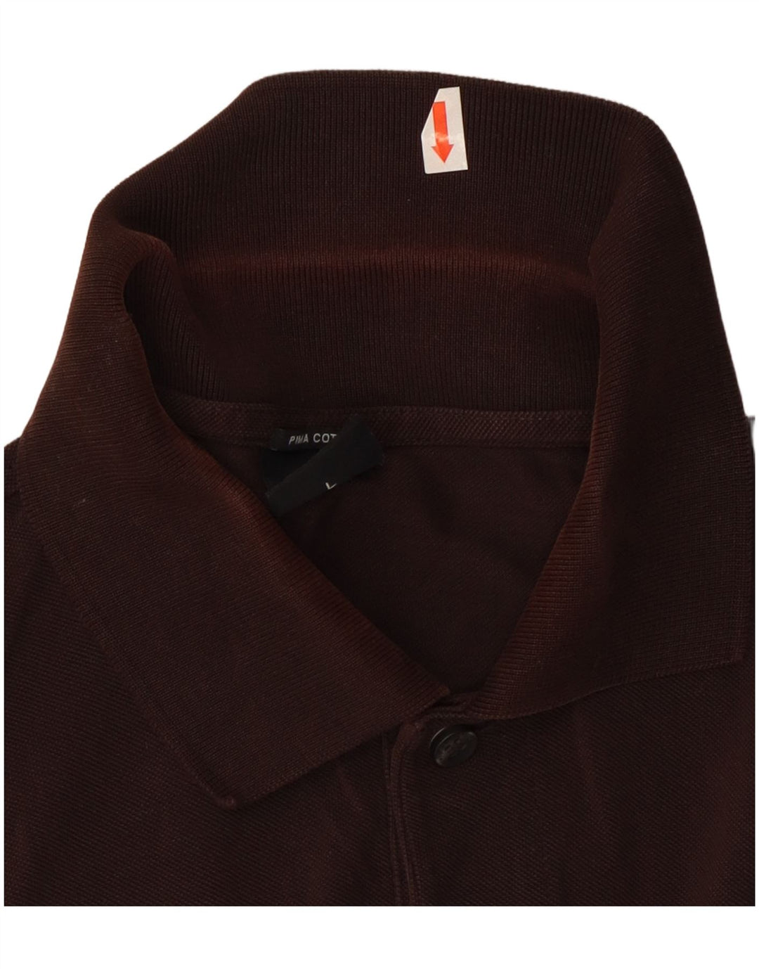 Hugo Boss Herren-Poloshirt, große braune Baumwolle