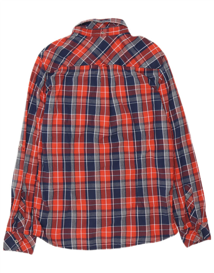Berghaus Herrenhemd, groß, rot kariert, Polyamid