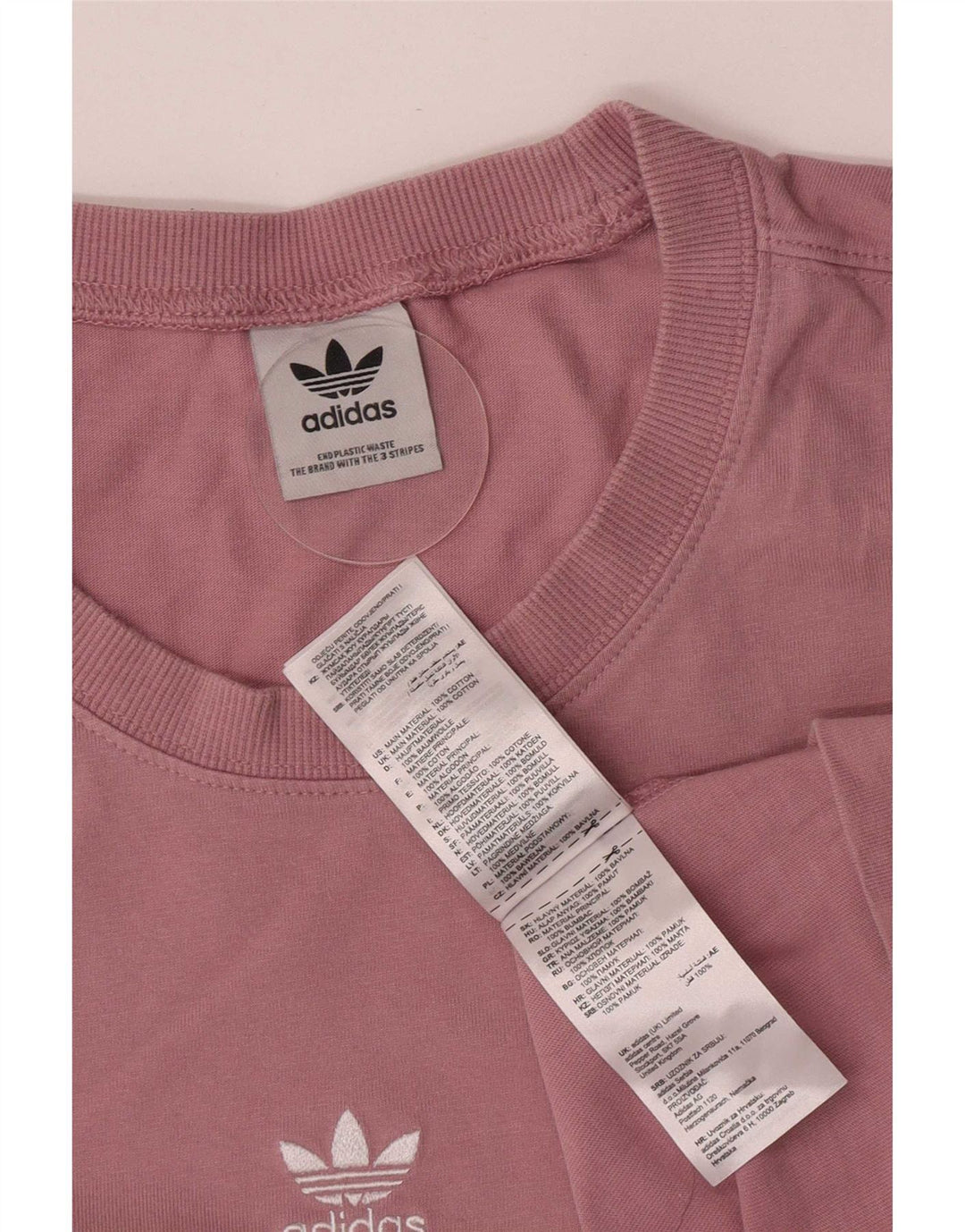 Adidas Herren T-Shirt Top 2XL Rosa Baumwolle