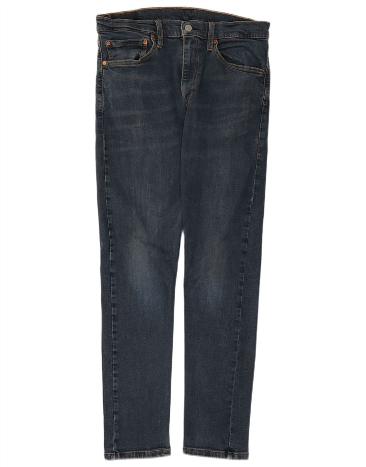 LEVI'S Herren 512 Slim Tapered Jeans W34 L32 Blaue Baumwolle