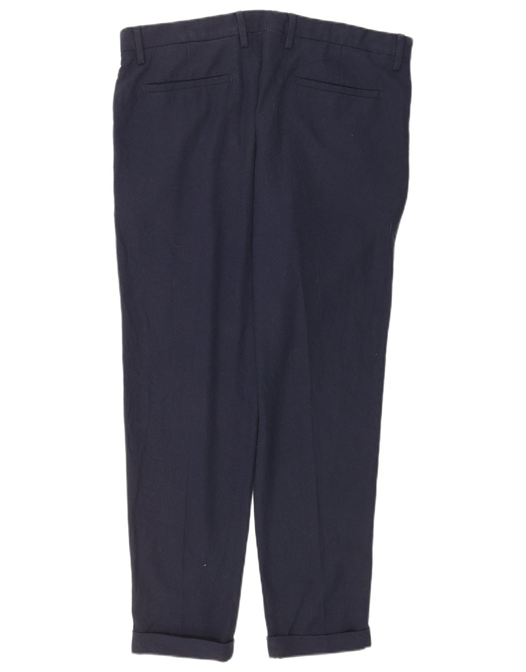Slim-Anzughose für Herren von Zara, EU 44, Größe L, W34, L30, Marineblau, Polyester