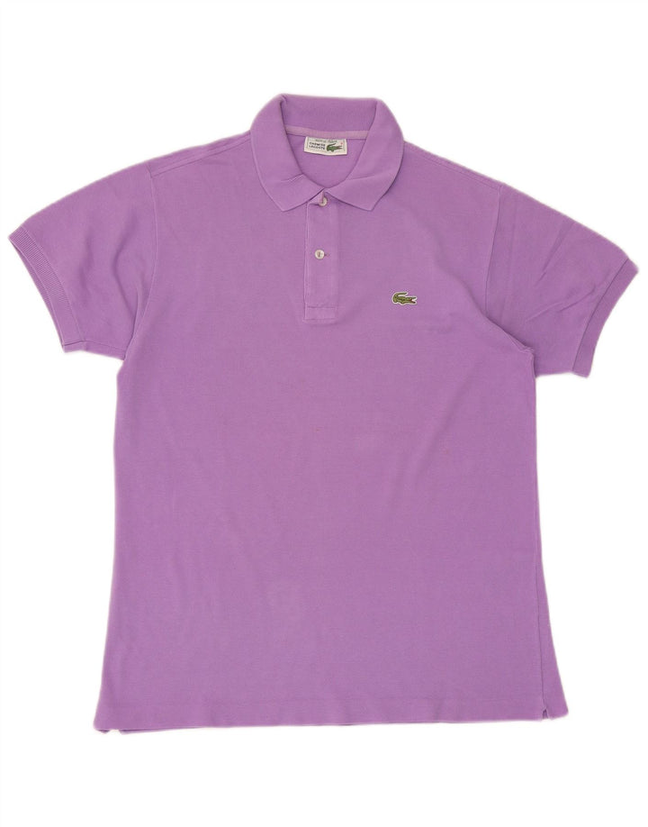 Lacoste Herren-Poloshirt aus mittelvioletter Baumwolle