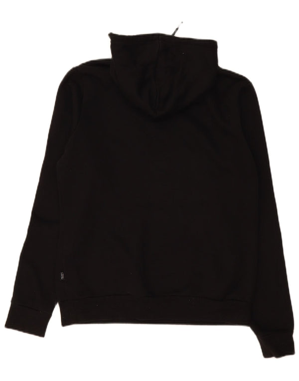 Puma Damen Kapuzenpullover UK 14 Medium Schwarz Polyester