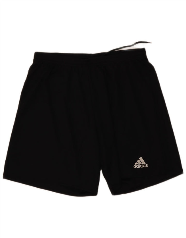 ADIDAS Mens Climalite Sport Shorts Large Black Polyester