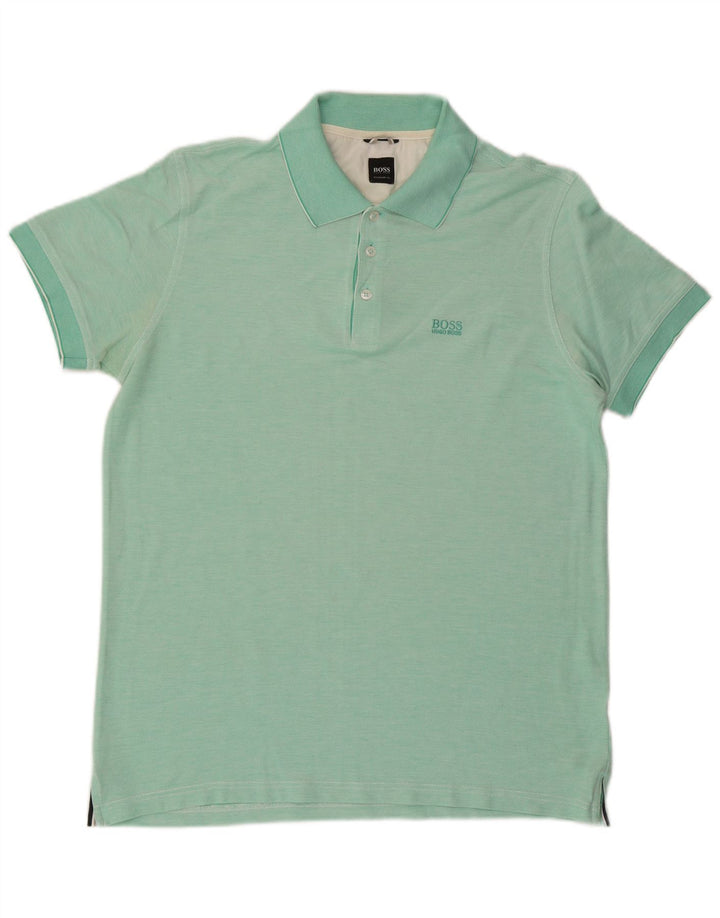 HUGO BOSS Herren Poloshirt mit normaler Passform, Mitteltürkis