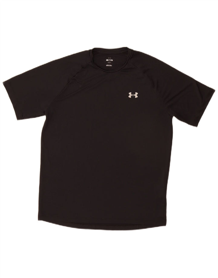 Under Armour Herren-T-Shirt mit Grafik, Mittelschwarzes Polyester