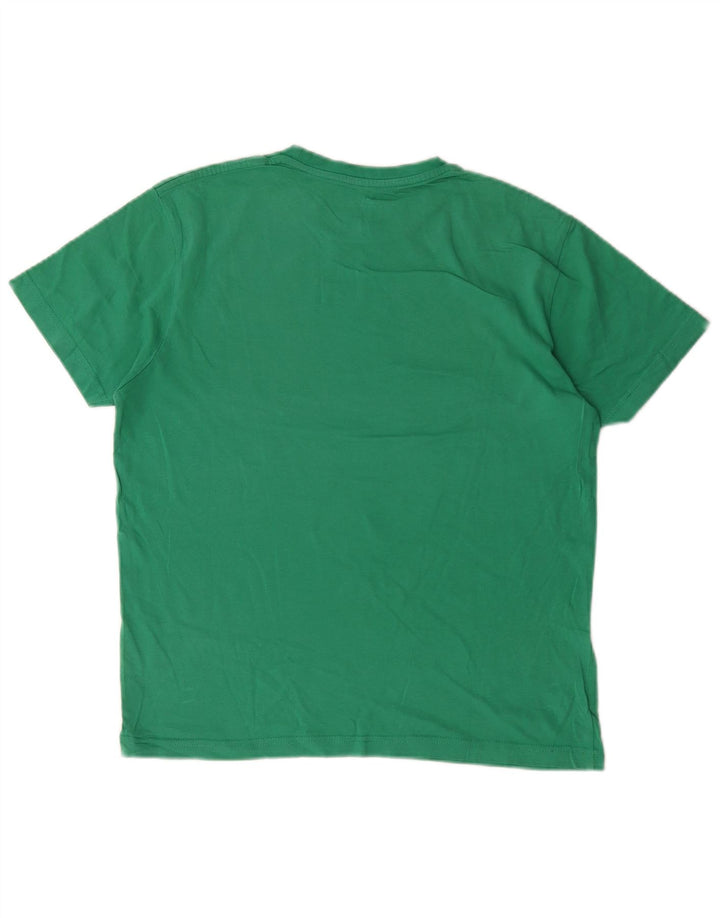 Billabong Herren-T-Shirt mit Grafik, Größe S, grüne Baumwolle