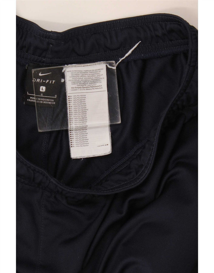 Nike Herren Dri Fit Trainingshose, groß, marineblaues Polyester