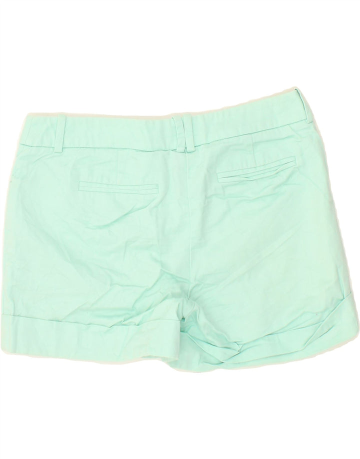 MOSSIMO Womens Stretch Chino Shorts US 2 XS W28 Turquoise Cotton Vintage Mossimo and Second-Hand Mossimo from Messina Hembry 