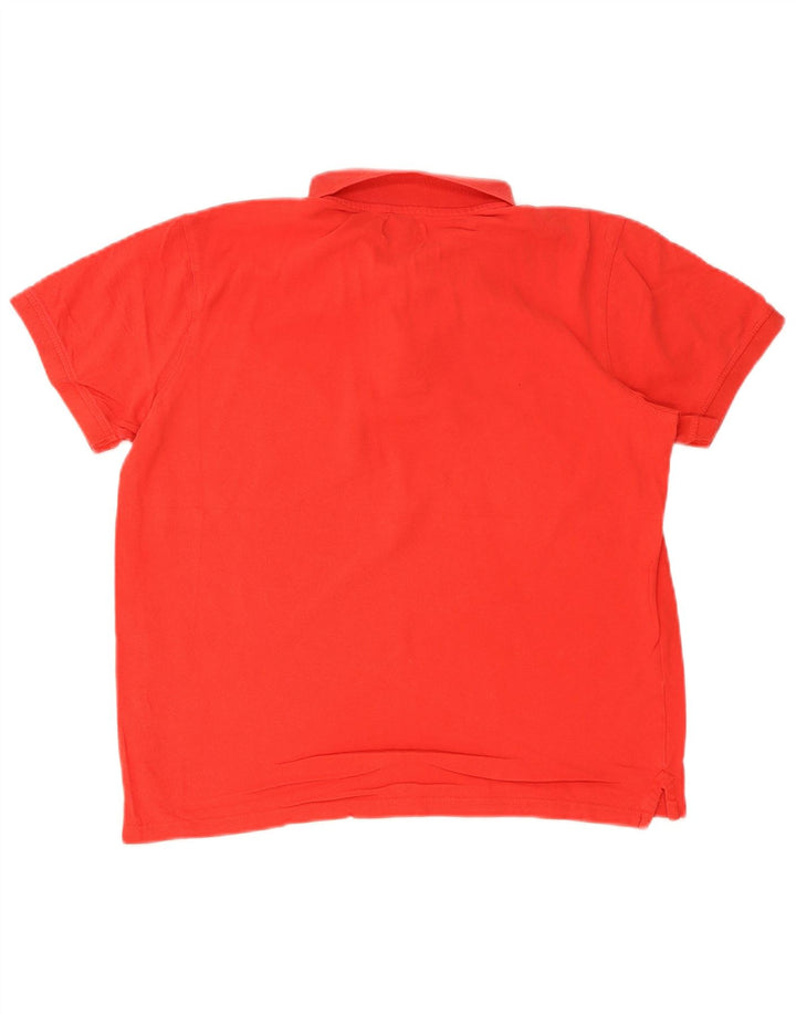 Enrico Coveri Herren Poloshirt Large Rot