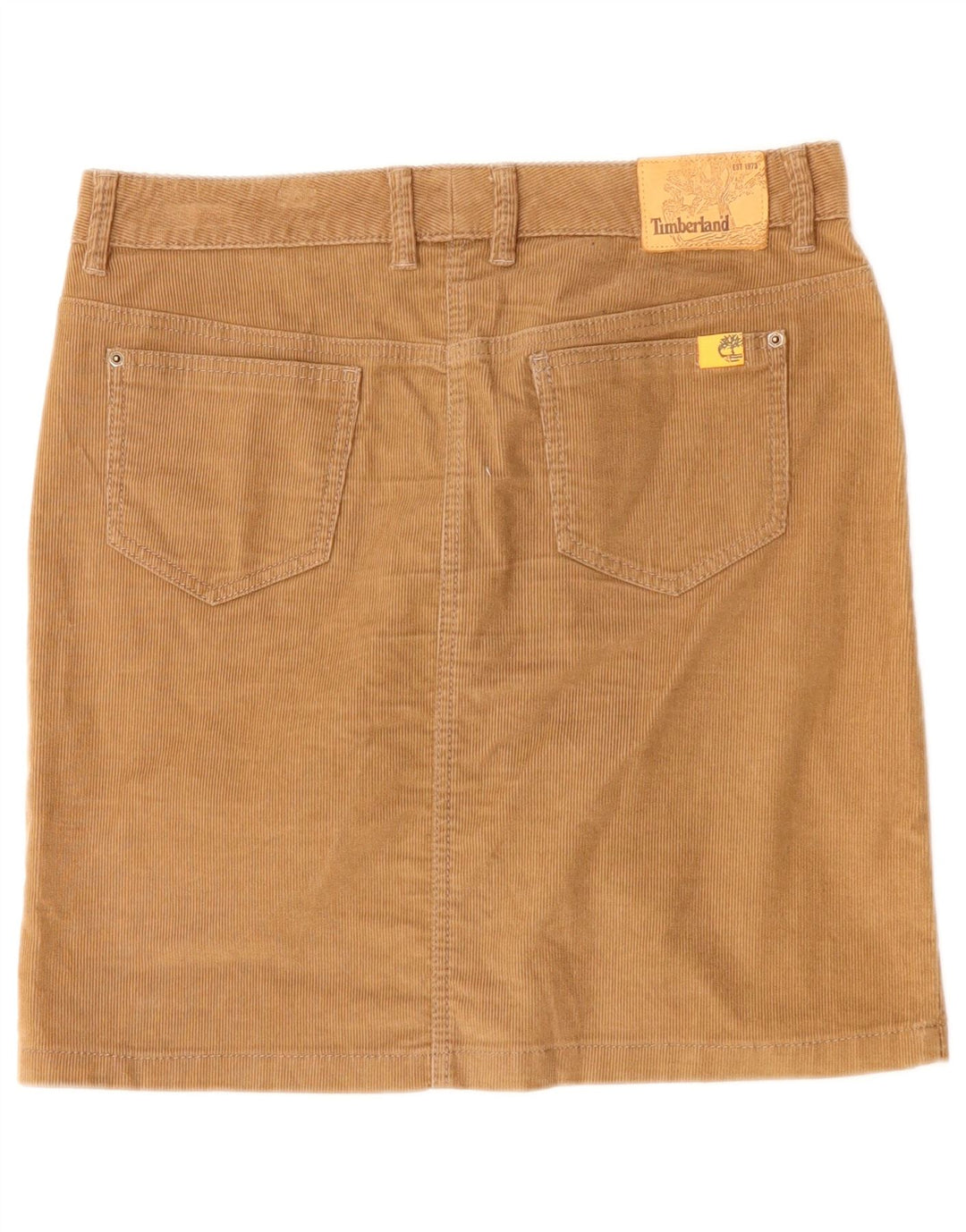 Timberland Damen Cordrock W29 Mittelbeige Baumwolle