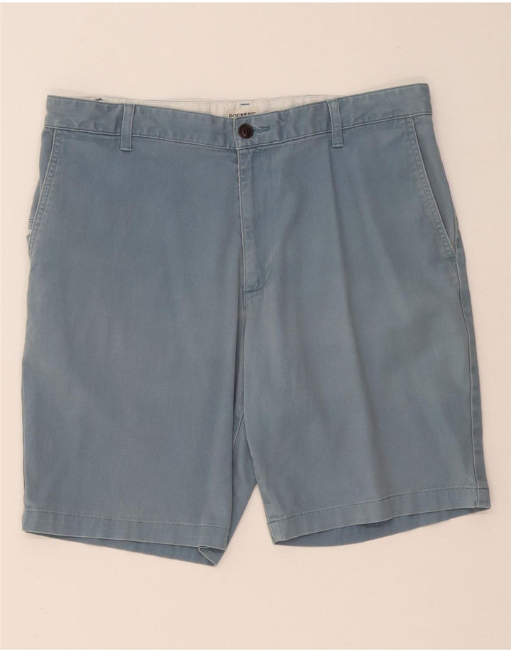 DOCKERS Herren Cargoshorts W36 Große blaue Baumwolle