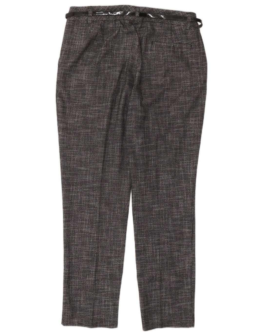 MONSOON Damen Kurze Freizeithose UK 10 Small W27 L28 Grau meliert