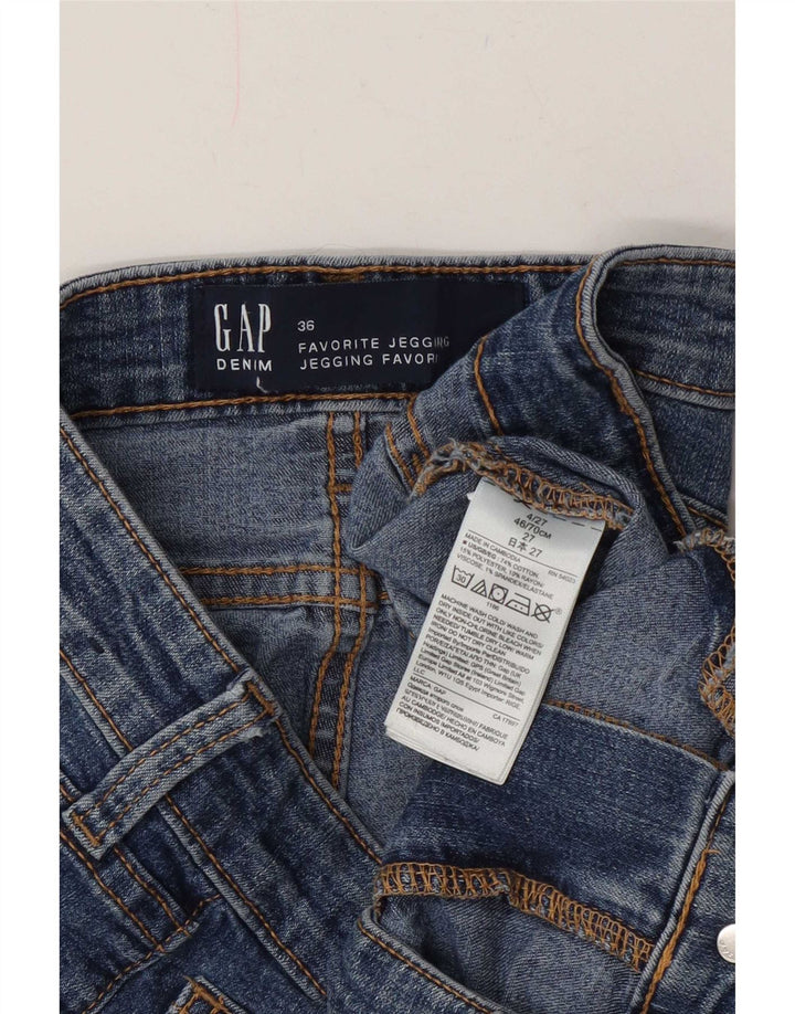 Gap Damen Jegging-Jeans W36 L26 Blaue Baumwolle