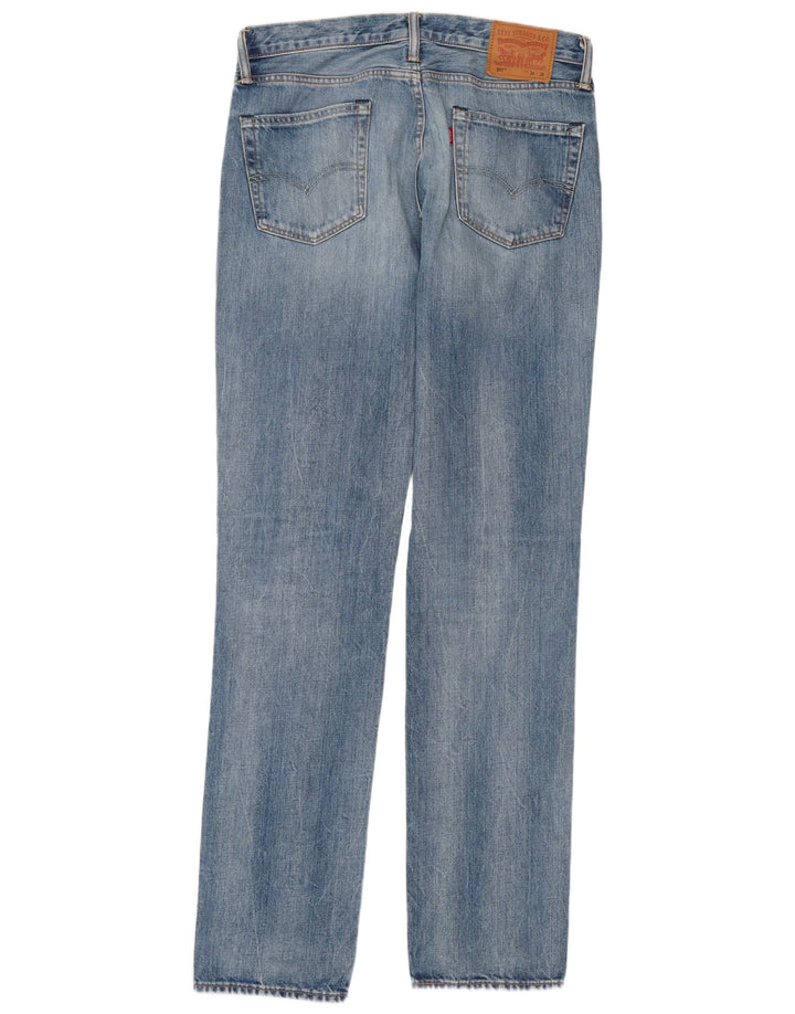 Levi's Herren 511 Slim Jeans W34 L36 Blaue Baumwolle