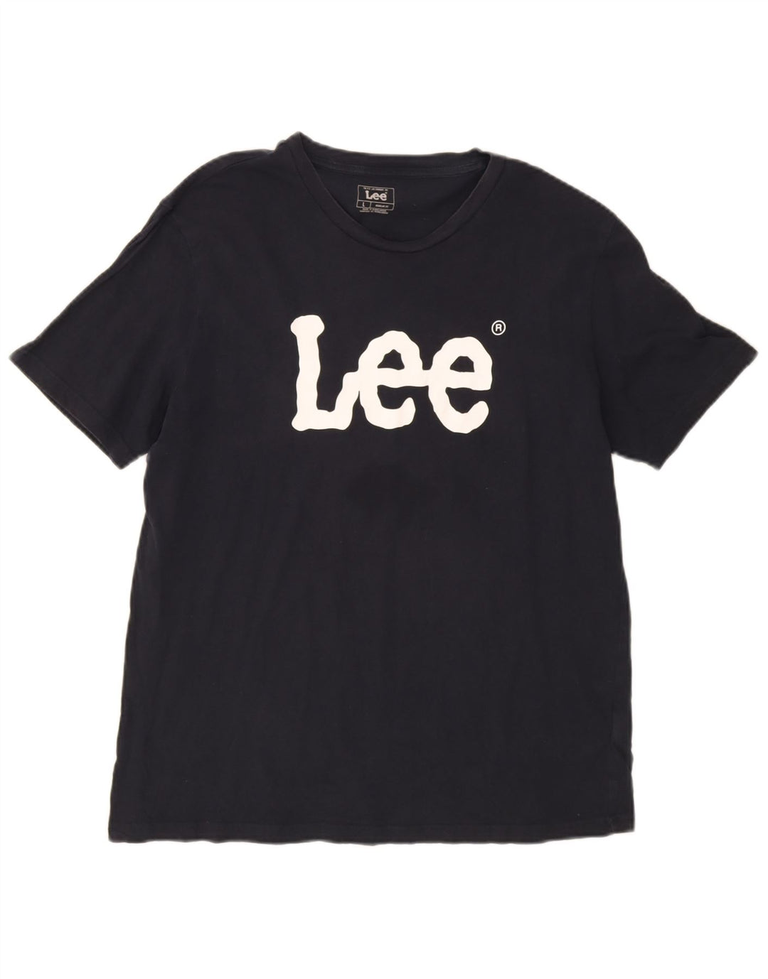 Lee Herren-T-Shirt mit Grafik, groß, marineblau, Baumwolle
