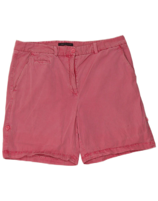 Marks & Spencer Damen Chinoshorts UK 16 Large W36 Rosa Baumwolle