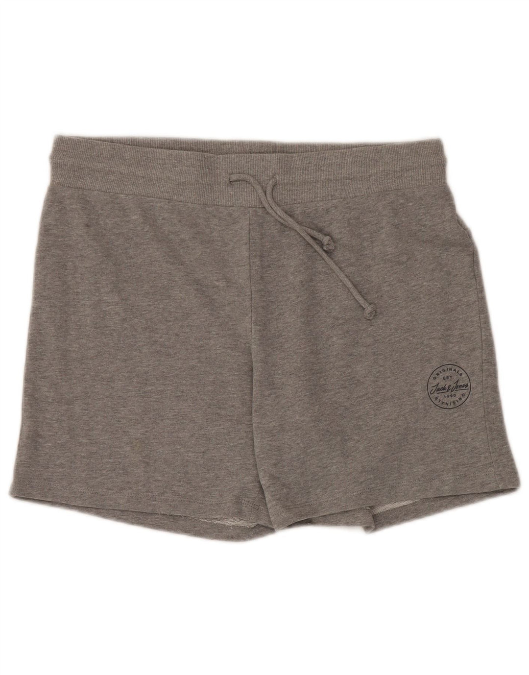 JACK & JONES Herren-Sportshorts, große graue Baumwolle