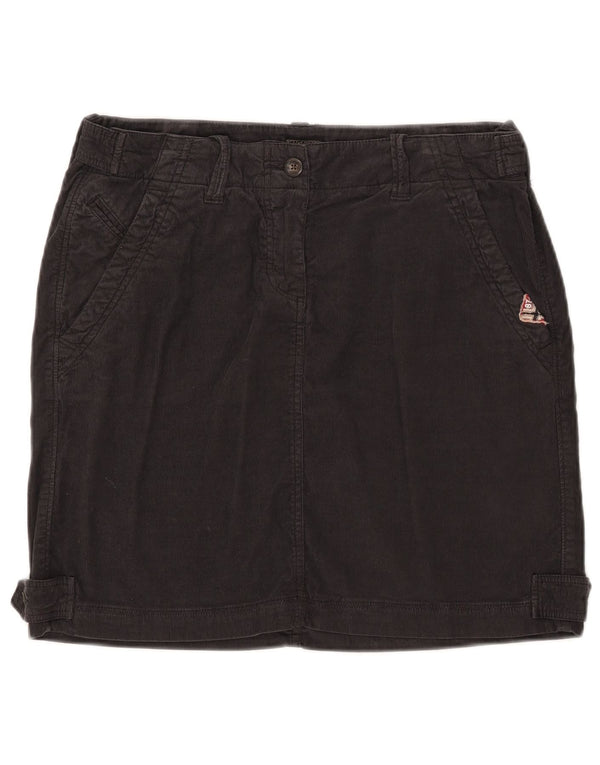 NAPAPIJRI Damen Geographic Cordrock IT 44 Medium W32 Schwarze Baumwolle