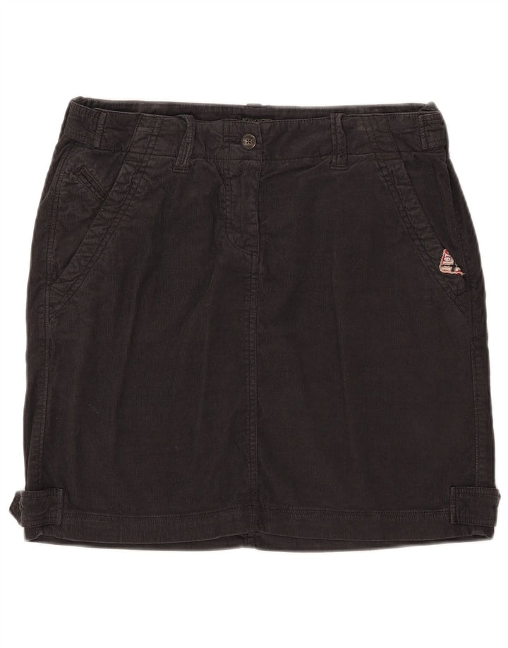 NAPAPIJRI Damen Geographic Cordrock IT 44 Medium W32 Schwarze Baumwolle