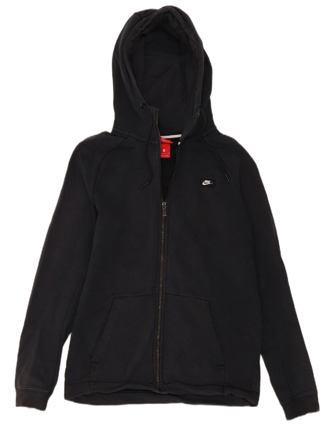 Nike Herren-Kapuzenpullover mit Reißverschluss, mittelgroß, Schwarz