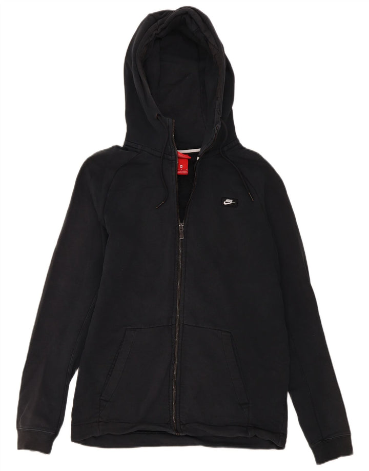 Nike Herren-Kapuzenpullover mit Reißverschluss, mittelgroß, Schwarz