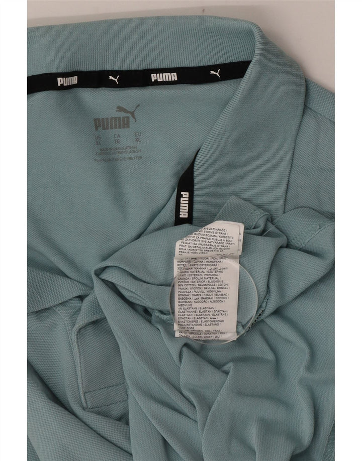Puma Herren Poloshirt XL Blau