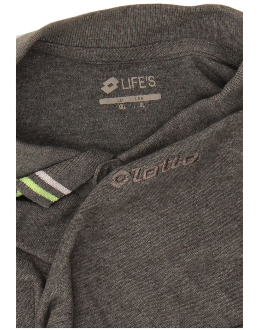 LOTTO Herren Poloshirt XL Grau