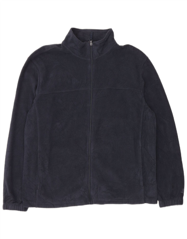 G-Star Herren Fleecejacke UK 40 Large Marineblau Polyester