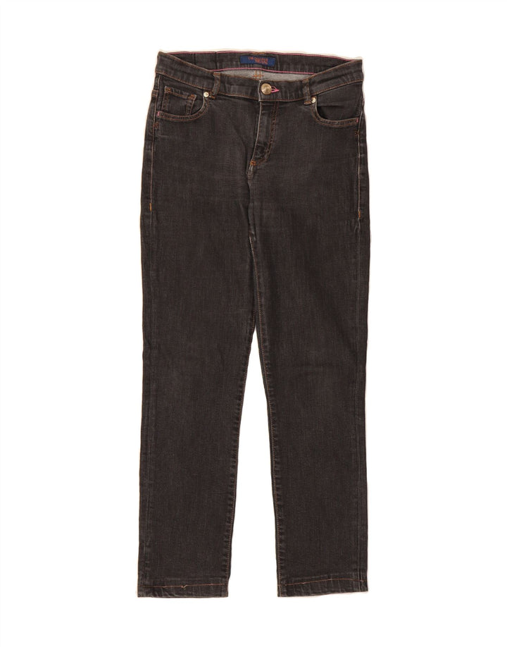 TRUSSARDI Womens Slim Jeans IT 41 Medium W27 L26 Grey Vintage Trussardi and Second-Hand Trussardi from Messina Hembry 