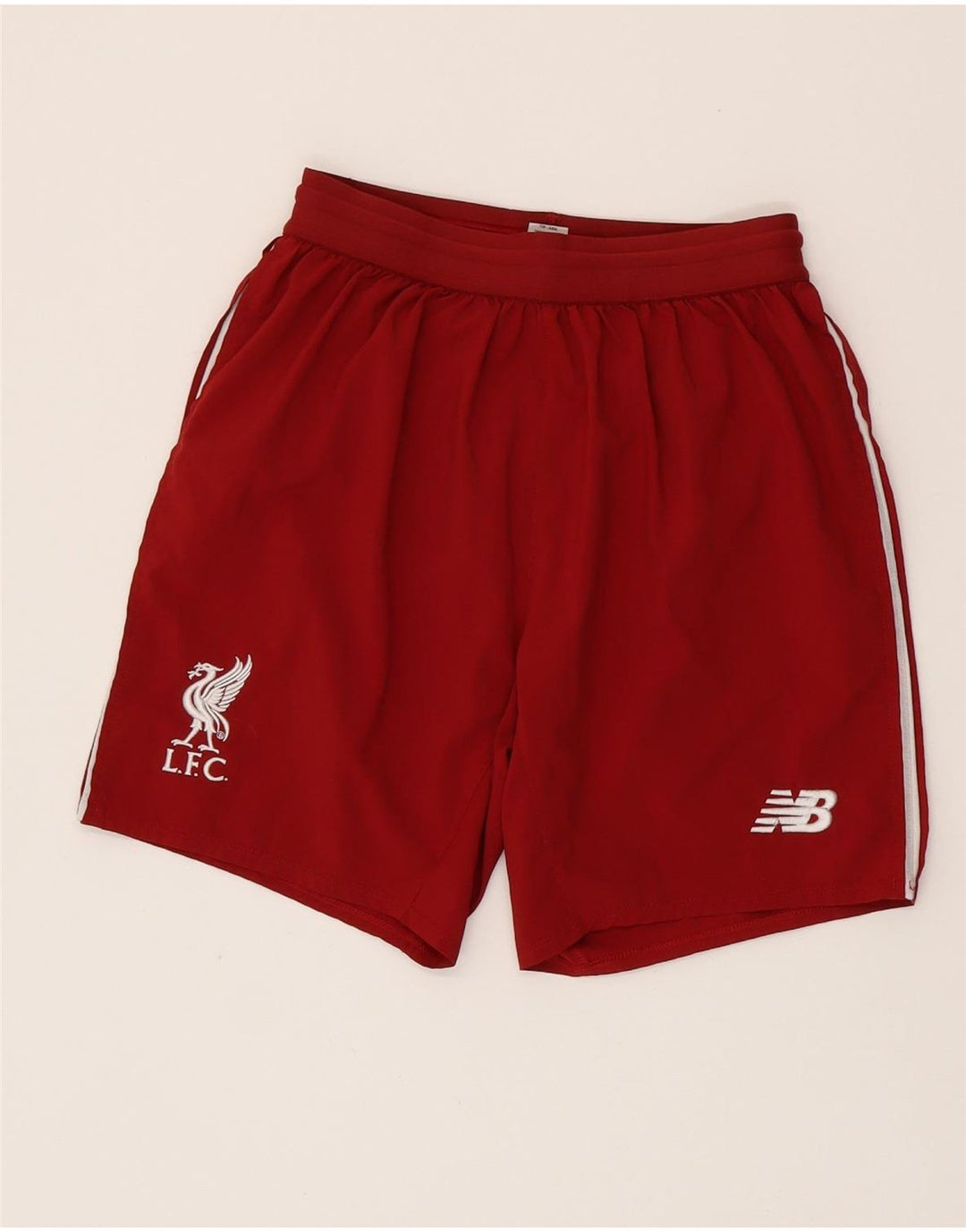 NEW BALANCE Liverpool Graphic Sportshorts für Jungen, 12–13 Jahre, XL, Burgunderrot