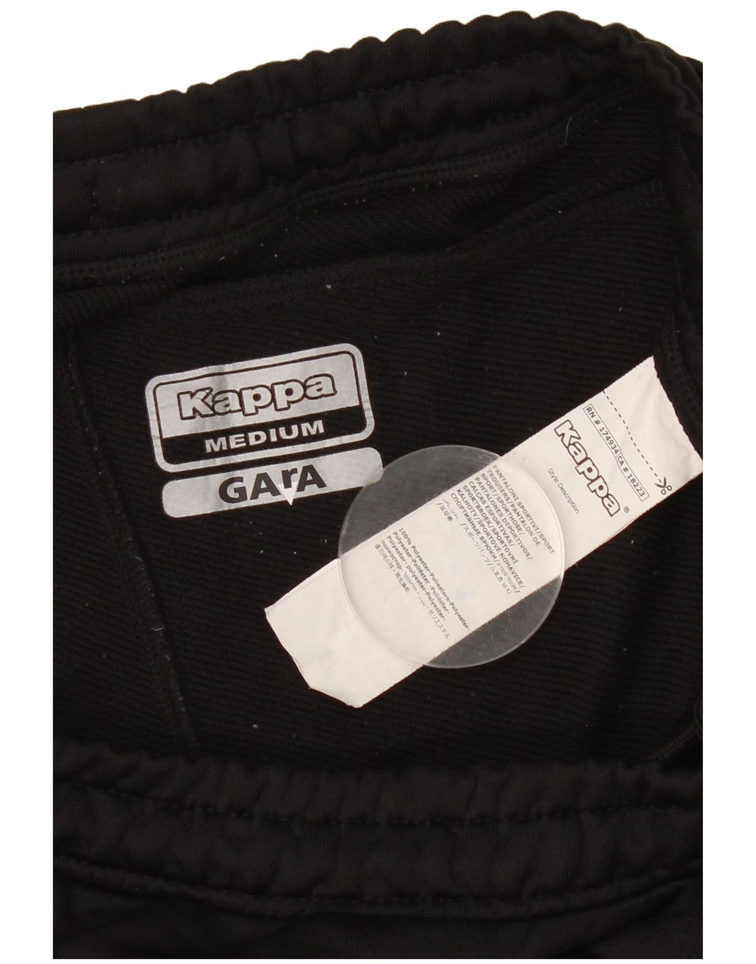 Kappa Herren Gara Bermuda Sport Shorts Mittelschwarzes Polyester