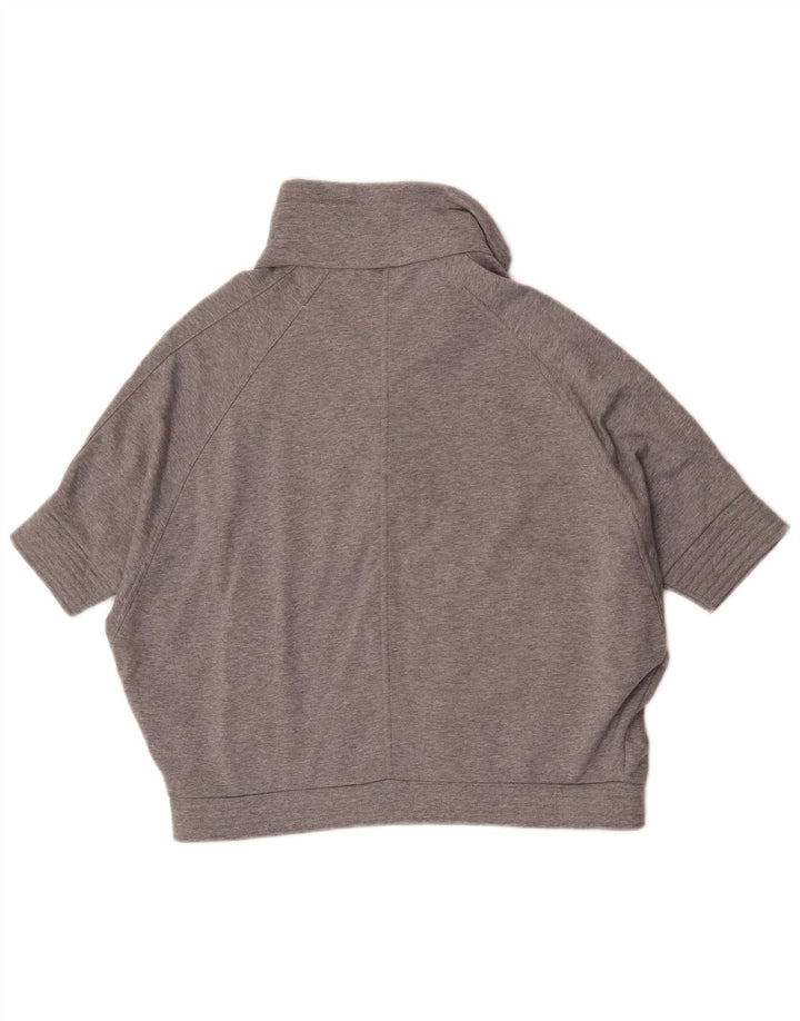 Puma Damen Kurzarm-Overall-Trainingsoberteil, Jacke, Größe 44, Grau