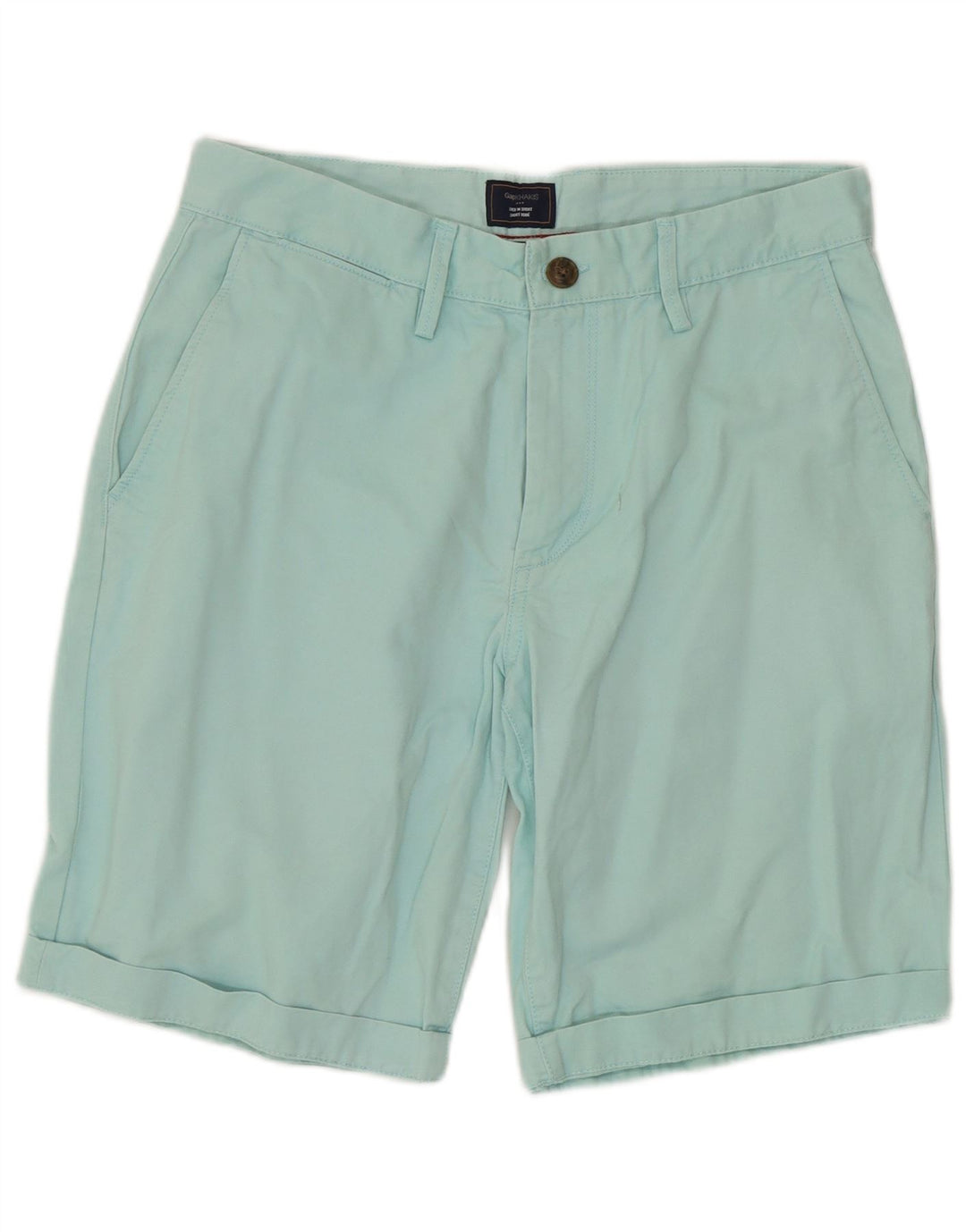 Gap Herren-Chino-Shorts, mittelgroß, W30, blaue Baumwolle