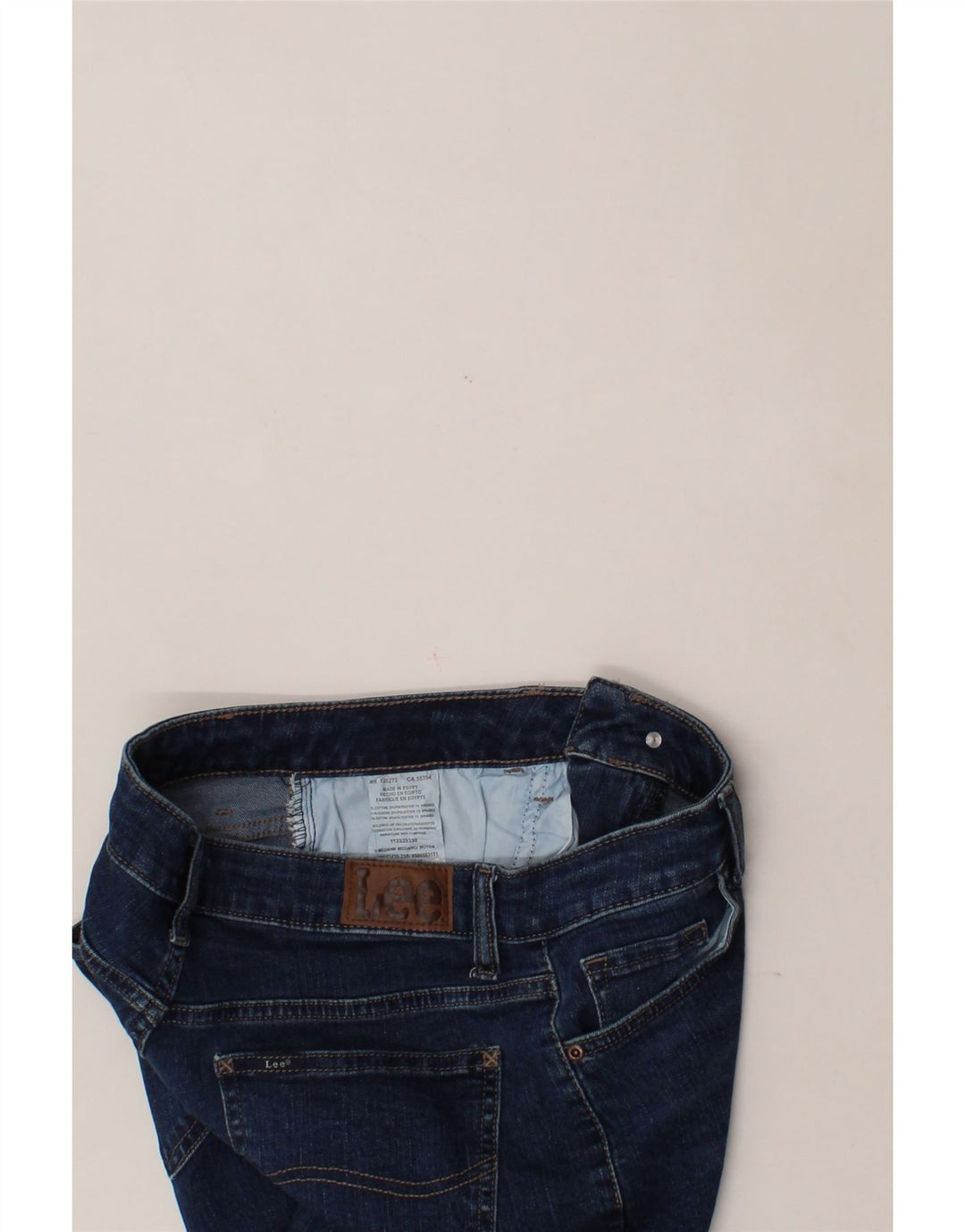 LEE Womens Capri Jeans W30 L21 Blue Cotton Vintage Lee and Second-Hand Lee from Messina Hembry 