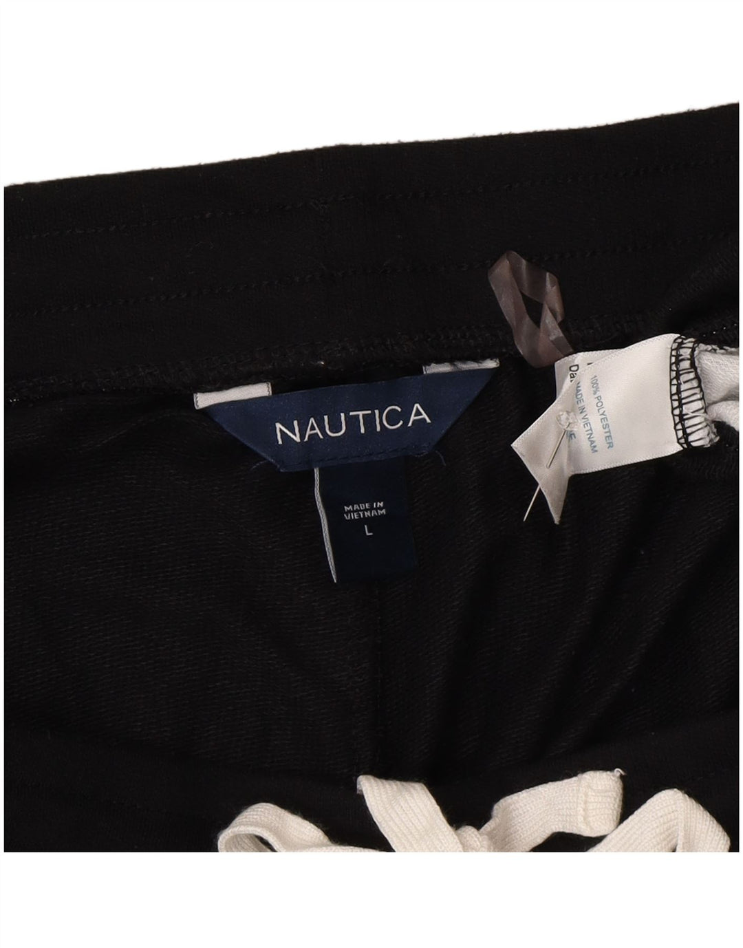 Nautica Damen-Trainingshose, UK-Größe 44, Größe L, Schwarz, Colourblock-Polyester