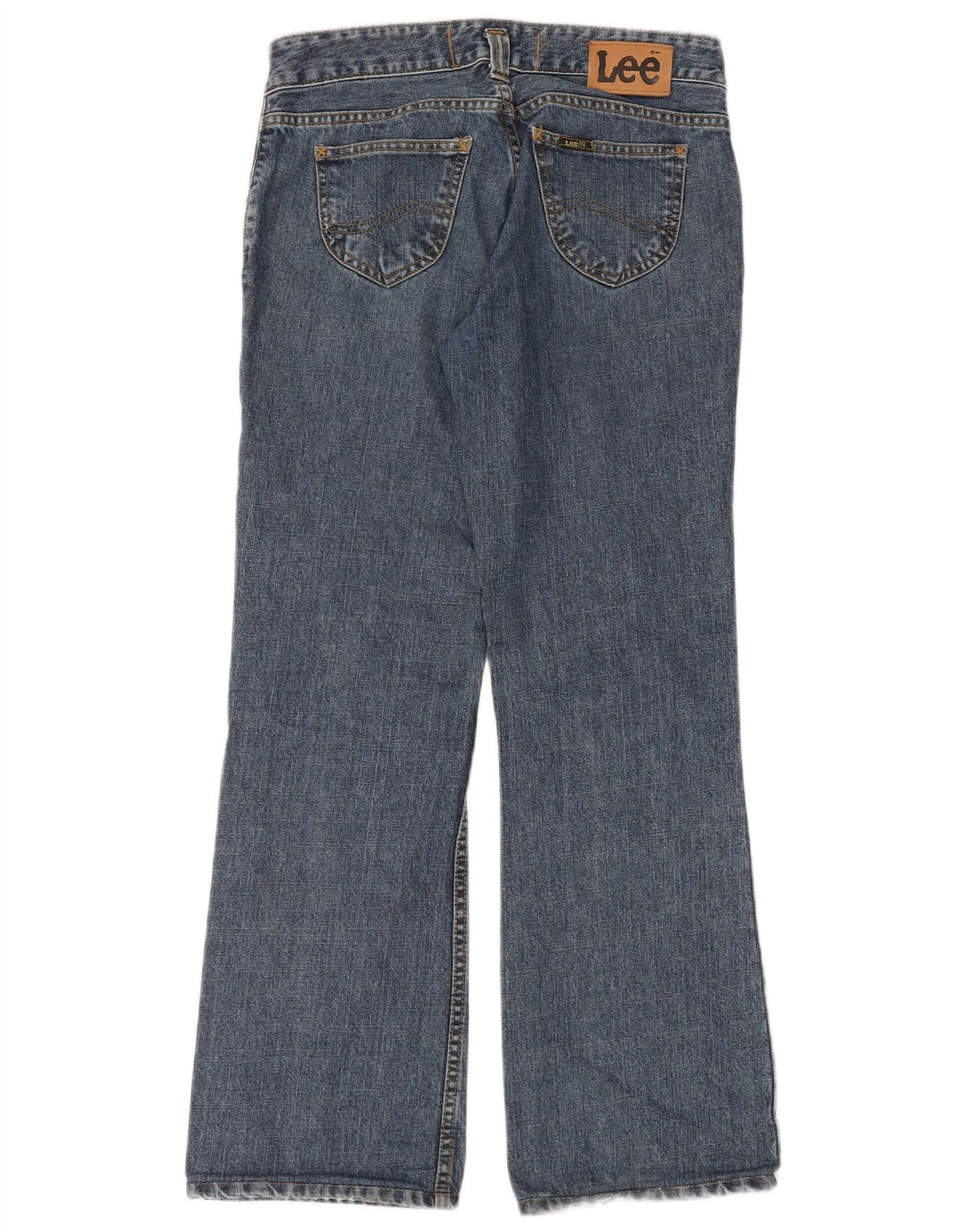 Lee Damen Leola Bootcut Jeans W30 L32 Blaue Baumwolle