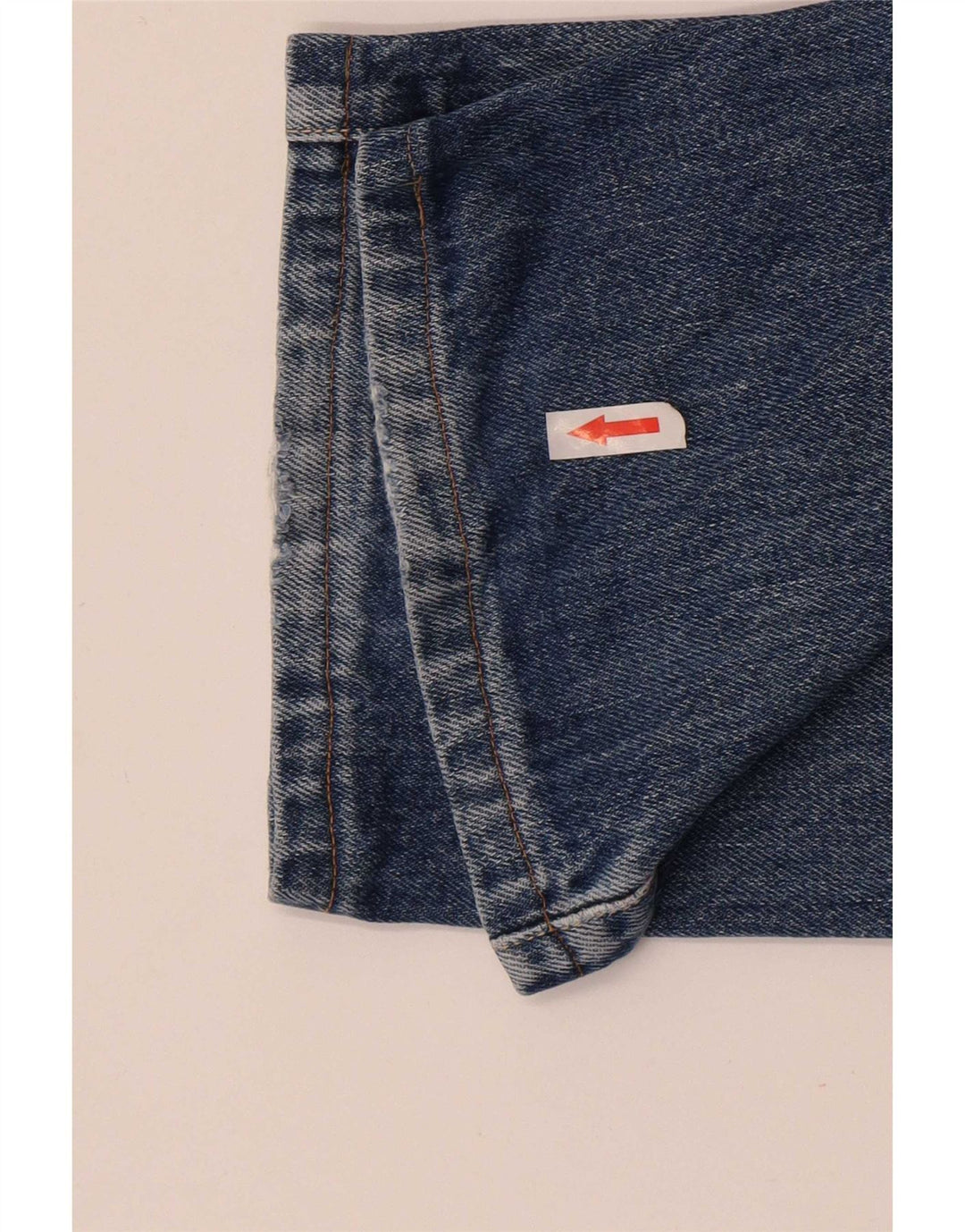 Diesel Herren Straight Jeans W34 L30 Blaue Baumwolle