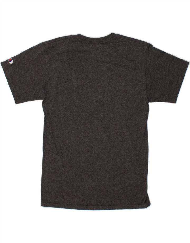 CHAMPION Mens Graphic T-Shirt Top Small Grey Cotton Vintage Champion and Second-Hand Champion from Messina Hembry 